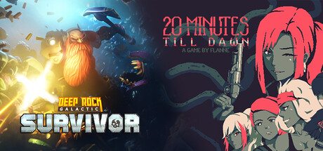 20 Minutes Till Dawn + Deep Rock Galactic: Survivor banner image