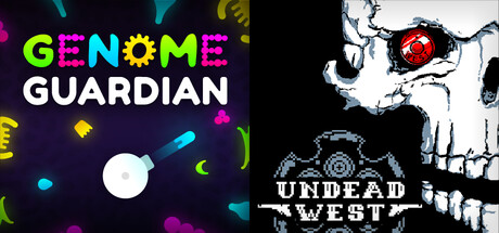 🧬 Genome Guardian × Undead West 🤠: Roguelike Bullet Hell Shooters banner image