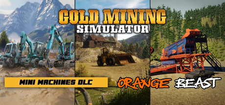 Gold Mining Simulator & Mini Mining Machines & Orange Beast banner image