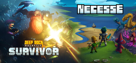 Necesse + Deep Rock Galactic: Survivor banner image