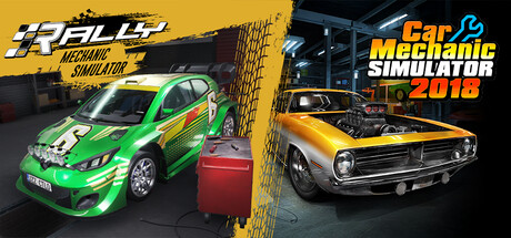 Rally Mechanic & Car Mechanic Simulator 2018 banner image