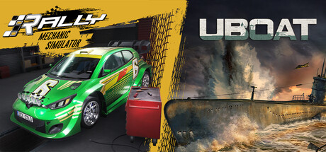 Rally Mechanic Simulator & UBOAT banner image