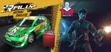 Rally Mechanic & Thief Simulator 2 banner image