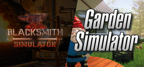 Garden and Blacksmith Simulators banner image