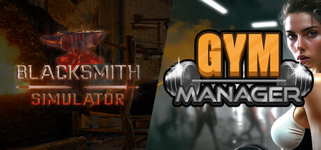 Gym Manager and Blacksmith Simulator banner image