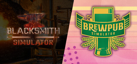 Brewpub and Blacksmith Simulators banner image