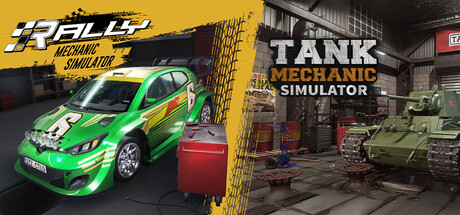 Rally Mechanic & Tank Mechanic Simulator banner image