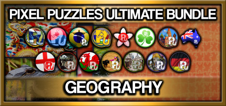 Pixel Puzzles Ultimate Jigsaw Bundle: Geography banner image