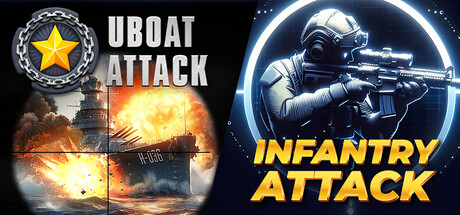 Uboat Attack + Infantry Attack banner image