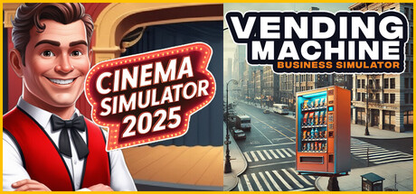 Cinema Simulator 2025/Vending Machine Simulator banner image