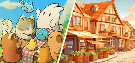 Tiny Pasture & Old Market Simulator banner image