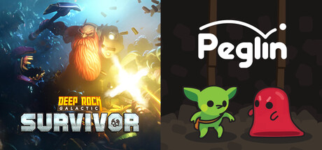 Peglin & Deep Rock Galactic: Survivor banner image