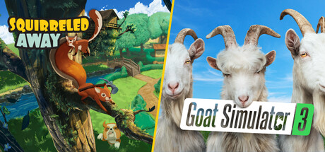 Goat Simulator 3 x Squirreled Away banner image