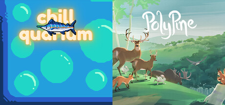 Chillquarium + PolyPine + Fish to Dish: Idle Sushi banner image