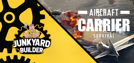 Junkyard Builder and Aircraft Carrier banner image