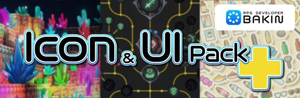 RPG Developer Bakin Icon & UI Pack+