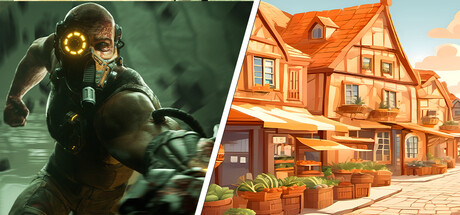 KIBORG X Old Market Simulator banner image