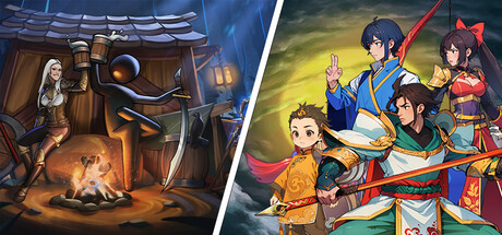 Three Kingdoms & Stickman Strikes: Conquer Fantasy World banner image