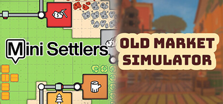 Mini Settlers & Old Market Simulator banner image