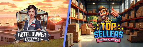 Top Sellers Ecommerce Simulator & Hotel Owner Simulator