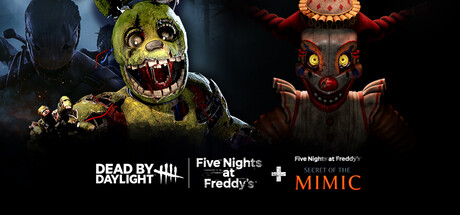 Dead by Daylight + Five Nights at Freddy's banner