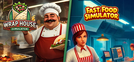 Wrap House Simulator x Fast Food Simulator banner image