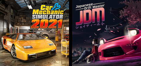 JDM: Japanese Drift Master x Car Mechanic Simulator 2021 banner image