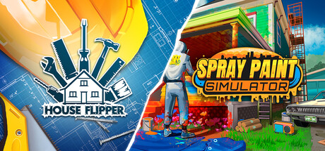 House Flipper x Spray Paint Simulator banner image