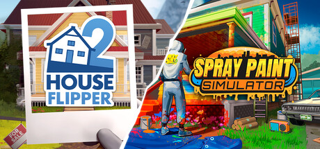 House Flipper 2 x Spray Paint Simulator banner