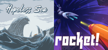 Roguelike Shooters: 🌊 Hopeless Sea × Rocket! 🚀 banner image