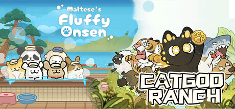 猫神牧场 & 线条小狗：动物温泉 banner image