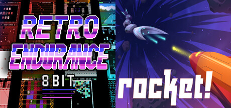 Retro Inspired: 🤖 Retro Endurance 8bit × Rocket! 🚀 banner image