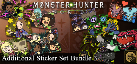 Monster Hunter: World - Additional Sticker Set Bundle 3 banner image