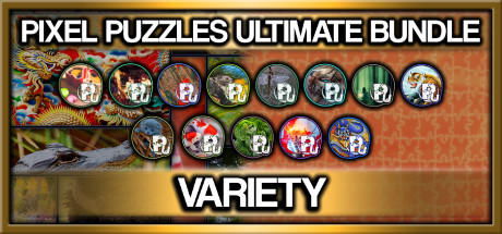 Pixel Puzzles Ultimate Jigsaw Bundle: Variety banner image